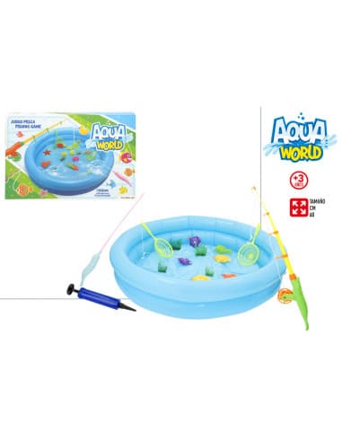 Aqua world-juego DE pesca c/piscina acuario