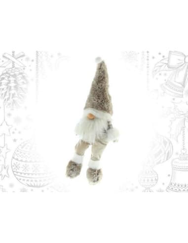 Santa gris sentado