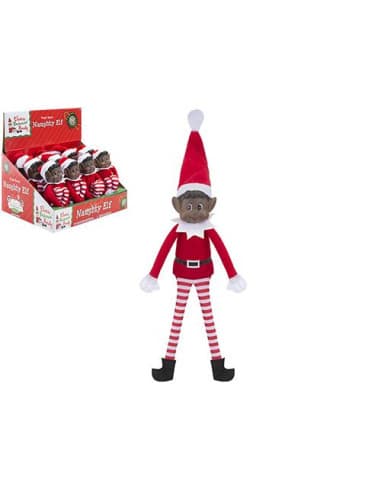 12" RED REG long LEG soft body elfo