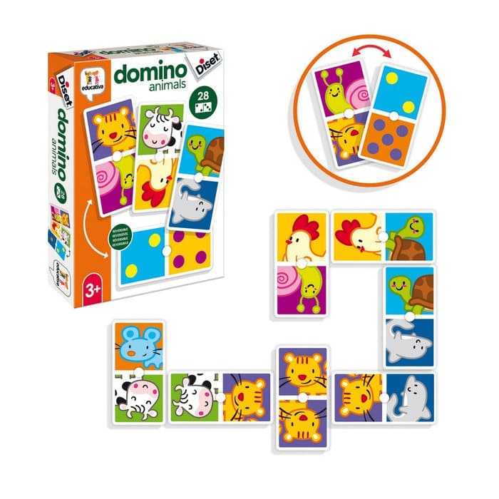 Juego Dominó Animales Diset