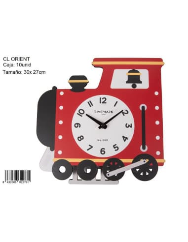 Reloj pared pendulo timemark clorient/10