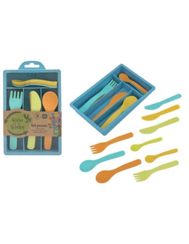Bioplastic cutlery SET 16PCS