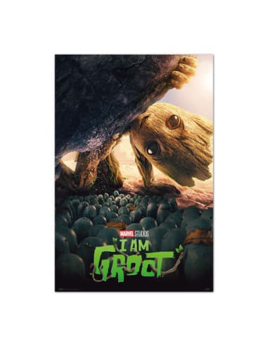 Poster marvel groot THE little GUY