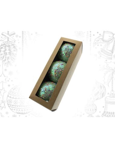 SET 3 bolas verde