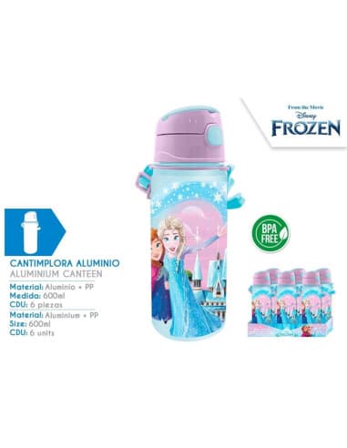 Botella CON ASA 600ML ffrozen