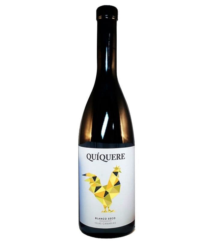 Quiquere vino blanco seco Canarias