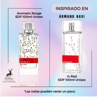 Maison Alhambra Perfume Aromático Rouge Eau de Parfum 100 ml
