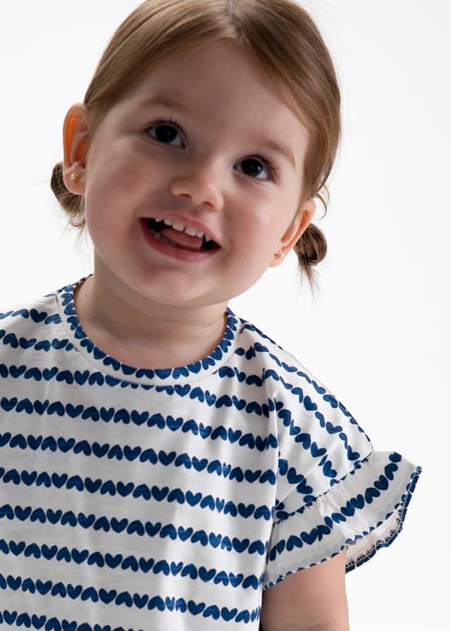 camiseta bebé mayoral