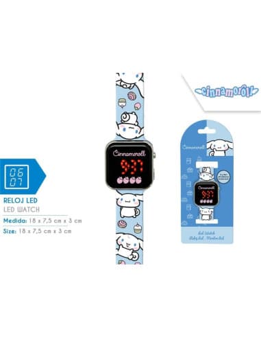Reloj LED cinnamoroll