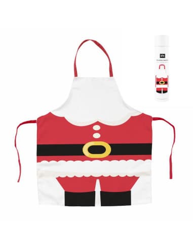 Delantal papa noel (4 - 8)
