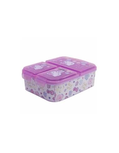 Stor sandwichera multiple hello kitty