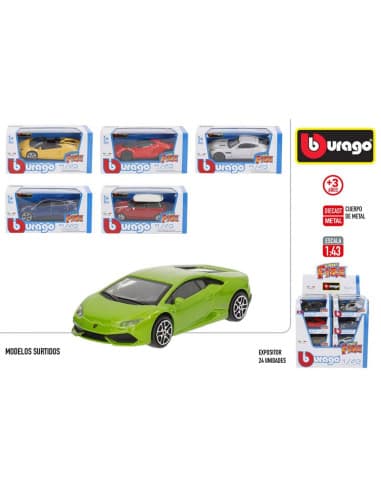 Burago-coche metal 1:43 street fire - 24/S - disp