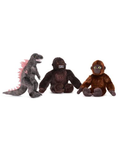 Peluche godzilla X kong size 300