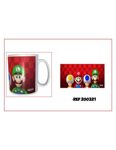 Taza nintendo super mario