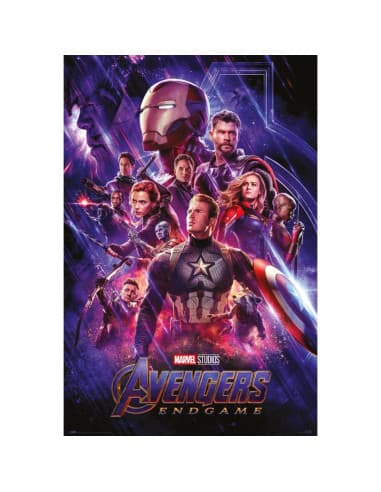 Poster marvel LOS vengadores: endgame ONE sheet