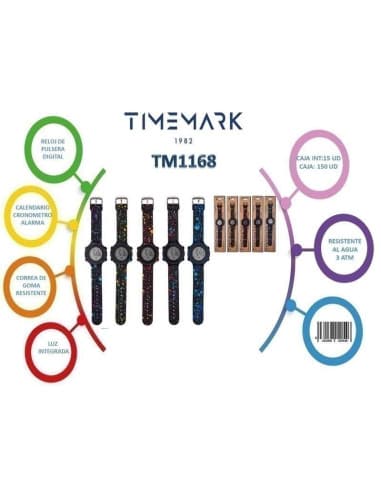 Reloj pulsera DIG. deportivo timemark 1168/125