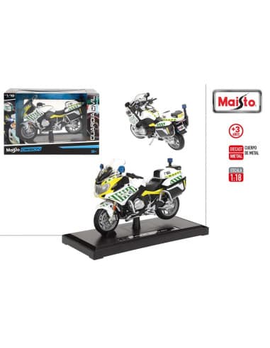 Maisto-moto metal 1:18 BMW R 1200 RT guardia civil
