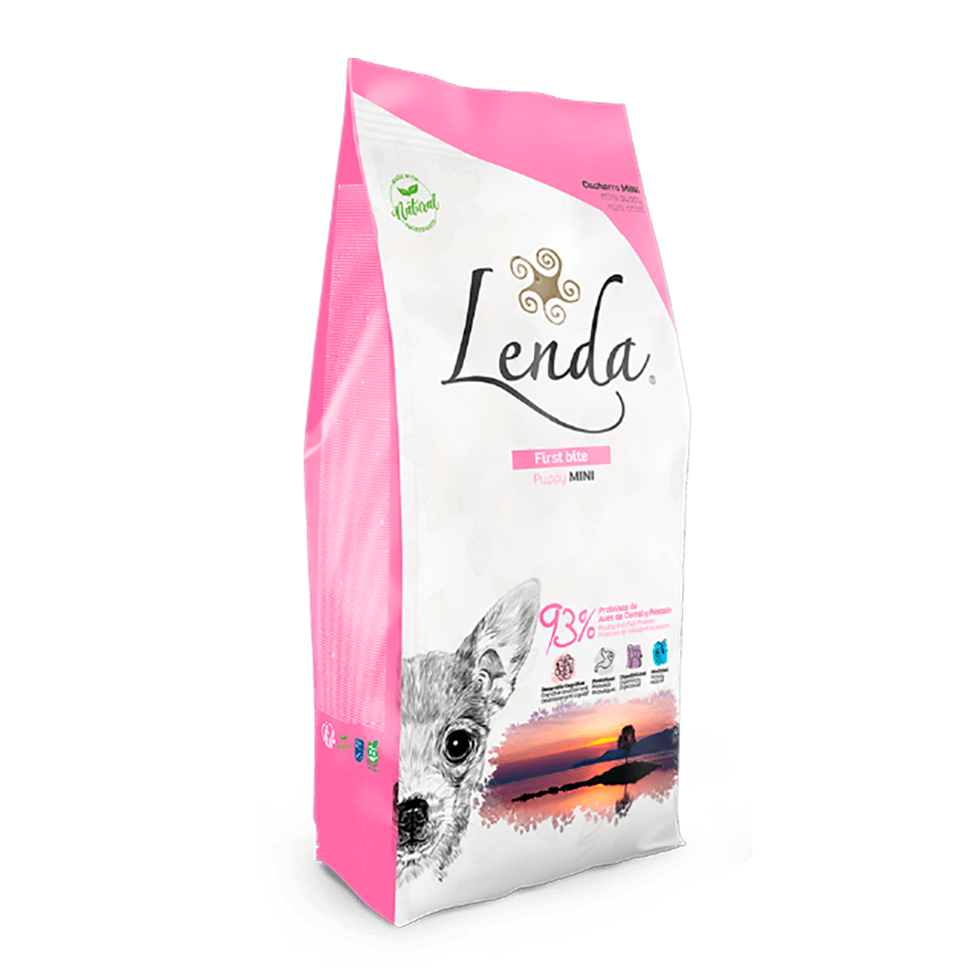 Lenda Puppy Mini First Bite (cachorros Mini, Salmón y Aves)