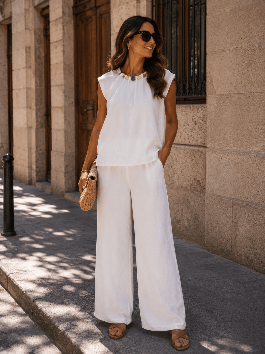 Conjunto Alba Blanco