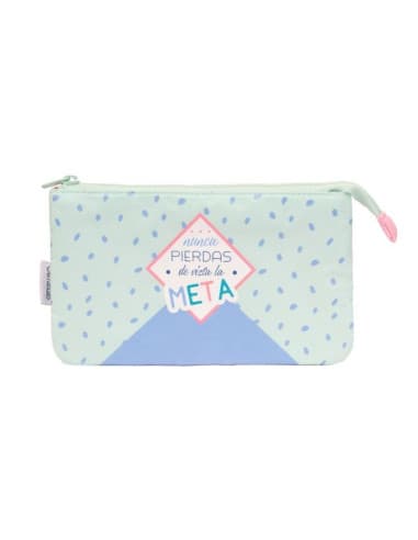 Estuche triple amelie pastel collection