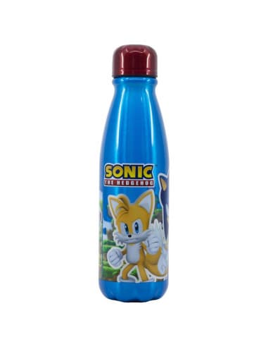Stor botella aluminio infantil 600 ML sonic