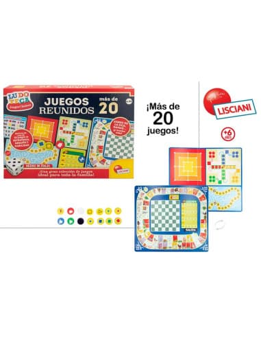 Juegos reunidos lisciani (+20 juegos)