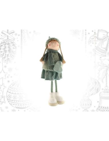 Niña EN PIE verde
