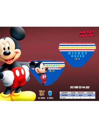 Slip baño mickey B393 T2-8A