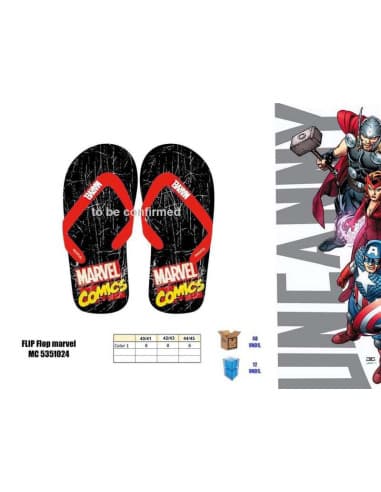 Chancla playa caballero marvel comics 024